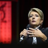 La pression migratoire sur la Suisse ne va pas diminuer ces prochaines années, avertit Karin Keller-Sutter (archives).